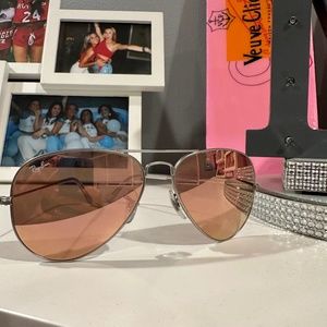 Pink Mirrored Raybans